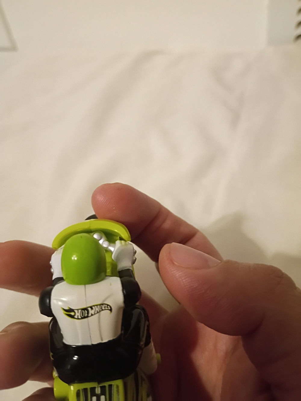 Green Kids Motorcycle Toy with Rider - Unbranded - Picture 7 of 9